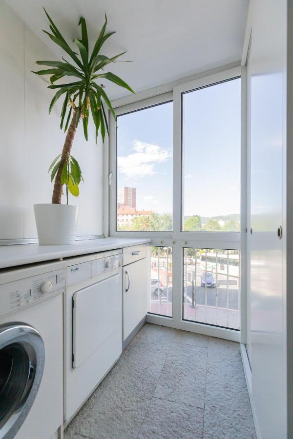 Appartement Frente Al Parque, En El Centro à Bilbao Extérieur photo